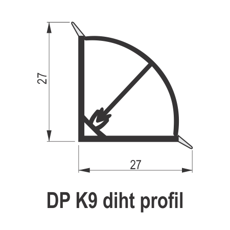 DP K9 diht profili za radne ploče