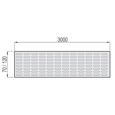 VENT ventilacione rešetke 300cm