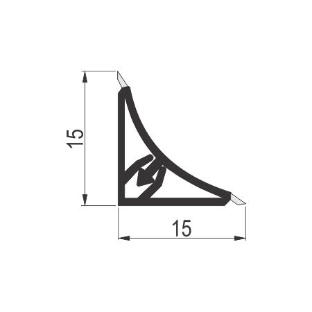 DP Mini PR diht profili za radne ploče
