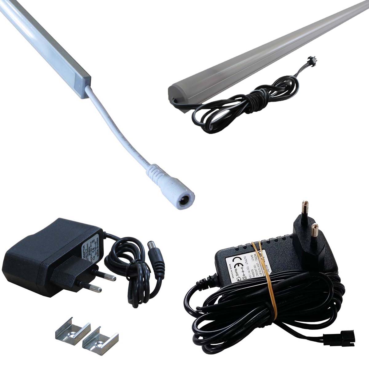 Gotovi profili sa LED trakom i prekidačem, senzorom