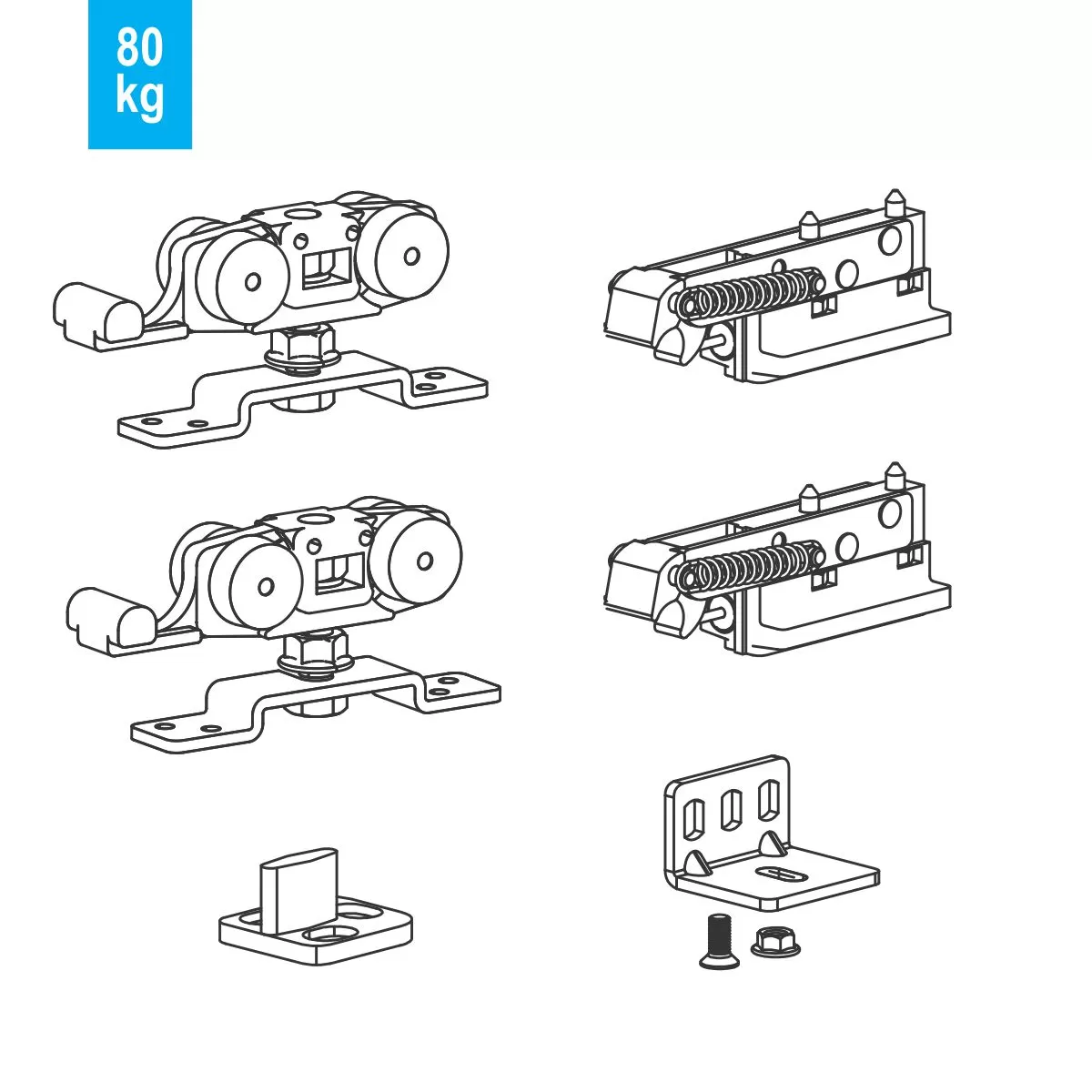 PVD TS-CLASSIC 80kg meh. usp.
