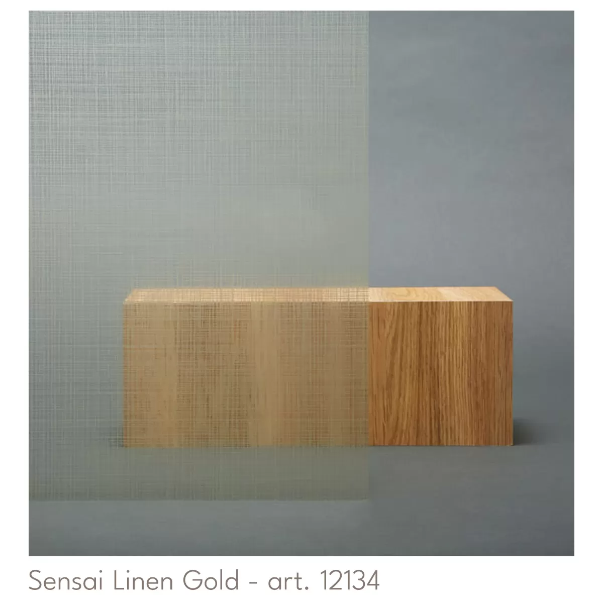 PVC folija SENSAI LINEN GOLD